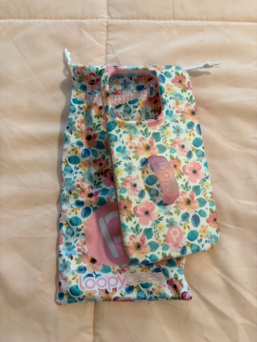 iPhone 14Pro Floral Loopy Case
